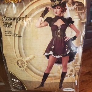 Women's steam punk Halloween costume